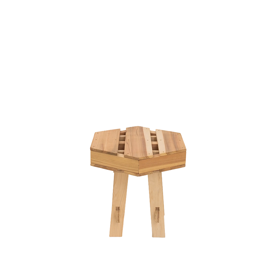 六角形パレット＋組み立て式脚（S）