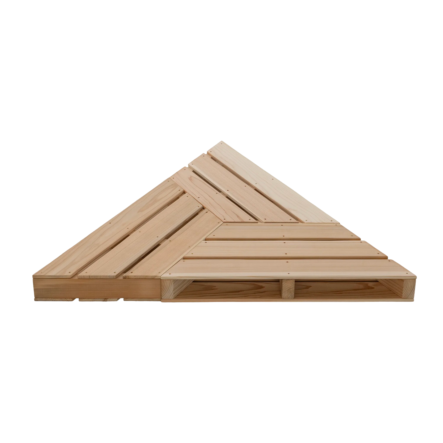 Triangle made from a trapezoid (L)