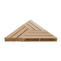 Triangle made from a trapezoid (L)